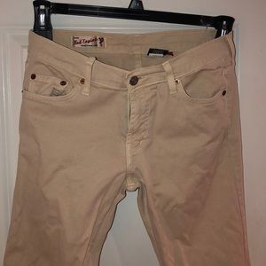 Red engine khaki jeans size 30
